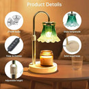 GEEZO Fragrance Candle Warmer Lamp，Electric Candle Warmer with Timer & Dimmer，Mom Christmas Birthday Gifts for Women, House Warming Gifts New Home Bedroom Decor by CozyNest Decor