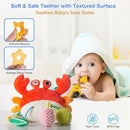 Car Seat Toy for Babies 0-6 Months, Stroller Toy with a Convenient clip, Carseat Toys Hanging Baby Accessories,Built-In Bell, Rattle,Squeaky,Mirror for infant,Babies Gift 0-3-6-12 months Boy Girl by TinyTreasures Baby Boutique