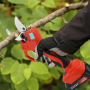 Electric Pruning Shears, 50mm 1.96" Cutting Diameter Cordless Power Pruner with 2Pcs Rechargeable Batteries, Tree Branch Cutter with SK7 High Carbon Steel Blade for Gardening Pruning by GreenHaven Gardens