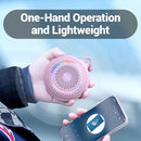 SOWO Small Waterproof Speaker Bluetooth Portable Wireless - Clip Speaker for Shower - Powerful Bass and Louder Volume - Colorful Lights and Lightweight for Travel,Kitchen,Pool - Pink by TinyTreasures Baby Boutique