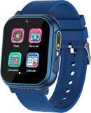 Upgrade Kids Smart Watch for Kids with 32 Puzzle Games HD Camera Video MP3 Player Audio Book Pedometer Flashlight 12/24 hr Kids Watches Gift for 4-12 Year Old Boys Toys for Kids by TinyTreasures Baby Boutique