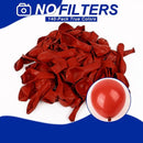 140pcs Ruby Red Round Balloons Different Sizes 18 12 10 5 Inch Latex Balloons for Arch Decoration Party Balloon Kit for Graduation Birthday Party Wedding Balloon Baby Shower Decoration by TinyTreasures Baby Boutique