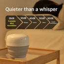 Pureal Foldable Mini Humidifier, 500ML Portable Small Cool Mist for up to 10 Hrs, for Baby Bedroom Travel Office Home, Auto Shut-Off, 3 Mist Modes, Super Quiet by TinyTreasures Baby Boutique