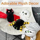SUNLIN Interactive Halloween Bat Cute Soft Plush Toy Gift for Adults & Kids 3+, Touch & Sound Activated Prank with Sound & Glowing Eyes, Scary Party Supplies Home Decor by TinyTreasures Baby Boutique