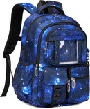 Kids Backpack for Girls Boys School Bags for Middle School Students Book Bag for Elementary Primary Kawaii Ita Backpack, Galaxy Astronaut by TinyTreasures Baby Boutique