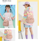 KL928 Girls Bowknot Polka Dot Cute Mini Backpack Small Daypacks Convertible Shoulder Bag Purse for Women by TinyTreasures Baby Boutique
