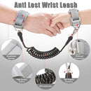 Toddler Leash for Kids-Baby Child Harness with Anti Lost Wrist Link for Boys/Girls (Black3) by TinyTreasures Baby Boutique