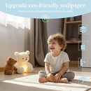 Dimoon 236''x17.7'' White Thicken Peel and Stick Wallpaper Contact Paper Modern Self Adhesive Wall Paper Removable Renter Friendly Textured Solid Color Vinyl Roll (236''x17.7'',White Thicken) by GreenHaven Gardens