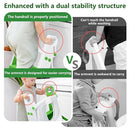 Potty Training Seat, Upgrade Foldable Step Stool, Climbable and Easy to Carry Handles, Adjustable for Different Toilet Heights, Attachment with Stable Structure for Boys and Girls by TinyTreasures Baby Boutique