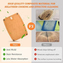 Large cutting boards for kitchen dishwasher - 2PC cutting board set double-sided with Non-Slip Feet and Juice Groove Composite chopping board for kitchen knife Friendly XL(18.8")+L(14.5") by CozyNest Decor