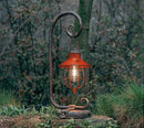YAKii 6 Pack Solar Lantern Hanging Waterproof Outdoor Metal Solar Lamp with Warm White Light Decorate for Yard Garden Pathway Patio Porch (Red) by CozyNest Decor
