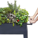 Raised Planter Box with Legs Outdoor Elevated Garden Bed On Wheels for Vegetables Flower Herb Patio by GreenHaven Gardens