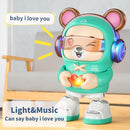 SXJ Interactive Baby Toys,with Light&Musical, Dancing,Love Gesture,Fun Moving Crawling Toy for Babies Age 6-12 Months,Toddlers Toy and Kids 1-2-3-4-5 Years Old by TinyTreasures Baby Boutique