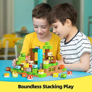 GobiDex 100PCS Magnetic Blocks Kids Building Toys for Boys Girls 3+, Game-Based Build MagWonder with Magnet Construction Toys, STEM Sensory Gift for Birthday (1 inch) by TinyTreasures Baby Boutique