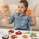 ZOIIWA 16 Sets Fall Sewing Kit Autumn DIY Stuffed Craft Kit Fall Pumpkin DIY Sewing Set for Kids Thanksgiving Felt Ornaments Decorations for Beginners Educational Craft Toys Gifts for Boys Girls by TinyTreasures Baby Boutique