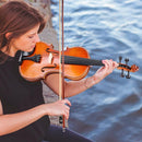 Vangoa 4/4 Violin Full Size Set Spruce Acoustic Violin Fiddle Beginner Kit for Adults Students Kids Teens with Hard Case, Rosin, Shoulder Rest, Bow, Strings, Note Stickers, Mute, Manual, Natural by TinyTreasures Baby Boutique