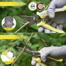 Garden Tool Set, Carsolt 10 Piece Stainless Steel Heavy Duty Gardening Tool Set for Digging Planting Pruning Gardening Kit with Durable Bag Gloves Gift Box Ideal Garden Gifts for Women Men by GreenHaven Gardens