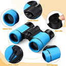 6 Pack Kids Binoculars Shock Proof Toy Binoculars Set for Age 6 Years Boys Girls Hunting Folding Small Telescope Birthday Gifts Bird Watching Educational Learning Camping Outdoor (Cute Colors) by TinyTreasures Baby Boutique