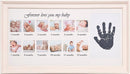 Lucky Tree Infant/Baby Keepsake Frames: Capture 12 Newborn Handprints in Photos by TinyTreasures Baby Boutique