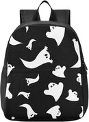 Toddler Backpack Halloween Ghost Waterproof Mini Backpack Boys/Girls Cute Small Backpack Kindergarten Pre School Bags 11 Inch by TinyTreasures Baby Boutique