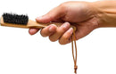 Premium Stain Removal Brush - Small Wood Stain Remover for Scrubbing Stains from Furniture, Fabric, Leather - Soft Bristle Cleaning Brush - Easy Grip Handle - Portable Clothing Stain Remover Brush by CozyNest Decor