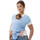 Momcozy Baby Carrier AirMesh - The Perfect Summer Water Sling for Newborns to Toddler 8-35 lbs - Cooling, Breathable and Lightweight Baby Wrap, Nice for Summer, Pool, Beach, Swimming, Light Blue by TinyTreasures Baby Boutique