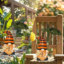 Garden Gnomes Outdoor Statues Decorations - Solar Gnome Figures with Umbrella Lights,Gnome Ornaments,Outside Patio Lawn Yard Art Decor,Funny Garden Gnomes Gifts for Women/Mom Birthdays by GreenHaven Gardens