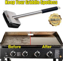 Steam Grill Brush Bristle Free,[Ultra Safe & Efficient] Grill Cleaner for Outdoor Grill,BBQ Replaceable Scraper Cleaning Head,Grill Brush BBQ Accessories,Gifts for Men/Dad by GreenHaven Gardens
