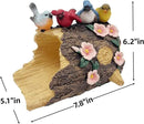 Bird Gutter Downspout Statue, Splash Block, Eco-Friendly Resin Decorative Gutter Extension Downspout, 3x4 Inch Gutter Extender Diverter, Rain Gutter Guard & Noise Dampener, Ideal Outdoor Gift by GreenHaven Gardens