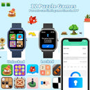 Smart Watch for Kids Girls Boys No APP/Phone Needed, 1.8" IP68 Waterproof Sport Kids Watch Pedometer, Heart Rate, Sleep Monitor, Step Counter, 12 Puzzle Games for Girls Boys Teens 6-16 by TinyTreasures Baby Boutique