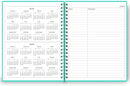 Undated Daily Planner - Undated Planner with Hourly Schedules, Action Items and Follow-up, A4 Daily Organizer Notebook to Increase Productivity, Appointment Book for Time Management, 8.5 × 11 Inch by TinyTreasures Baby Boutique