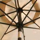 Sunnyglade 9' Patio Umbrella Outdoor Table Umbrella with 8 Sturdy Ribs (Tan) by GreenHaven Gardens