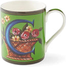 Spode Kit Kemp 12oz Mug, C Initial - Fine China Coffee Cup with Floral Alphabet Design, Custom Letter Mug for Unique Gift Giving - Personalized Kitchen Drinkware, Dishwasher Safe & Stylish by CozyNest Decor