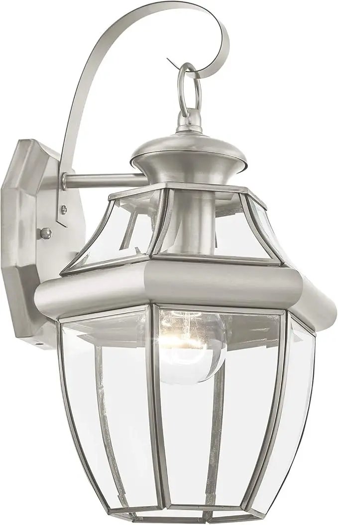 Livex Lighting 2151-03 Outdoor Lighting, 13" x 8.5" x 8.5", White, photo 5 of 10