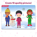 Skillmatics Foil Fun - Dress Up, No Mess Art for Kids, Craft Kits & Supplies, DIY Creative Activity, Travel Toys, Gifts for Girls & Boys Ages 4, 5, 6, 7, 8, 9, Travel Toys by TinyTreasures Baby Boutique