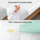 Bed Pads Washable Waterproof, Twin (38" x 36", Pack of 2) Incontinence Bed Pads & Pee Pads, Perfect for Kids, Adults and Elderly by TinyTreasures Baby Boutique