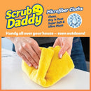 Scrub Daddy Household Cleaning Supplies - The Microfiber BBQ Bundle - Includes 2 Microfiber Towels, 1 Grill Brush & PowerPaste Cleaning Paste with 1 Scrub Mommy Sponge by GreenHaven Gardens