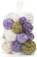 ANDALUCA Decorative Balls Bag Bowl Filler Home Decor (Lavender) by CozyNest Decor