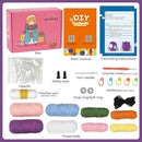 yhwsymgmho Crochet Kit for Beginners:2pcs Animals Crochet Starter Kits with Step-by-Step Video Tutorials,Easy Knitting Set for Adults Kids,DIY Crocheting Doll Gift(Bunny and owl) by TinyTreasures Baby Boutique
