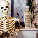 Braxio Witch Potion Bottles for Halloween Décor - White Spider Resin Magic Potion Bottles with Black Web Design, White Spider Decoration, for Shelf Table Party(3x3x10 Inches) by CozyNest Decor