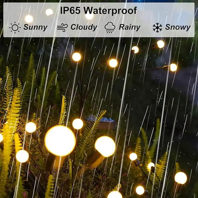 Solar Garden Lights, 8 Pack Waterproof Outdoor Swaying Lights for Patio, Garden, Pathway Decoration, photo 2 of 6