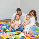 Kids Rug ABC Rug, Play Mat for Kids Playroom ABC Educational Area Rug for Playroom Classroom Elementary Preschool Rugs wtih Numbers Animals (2.6x3.9ft) by CozyNest Decor