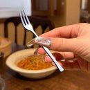 Crab Stainless Steel Forks,Escargot Fork 3 Prong Tasting Appetizer Forks Portable Cocktail Salad Fruit Forks for Party Travel,Set of 12, 5 Inches (12 Pcs) by CozyNest Decor