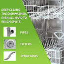 NATRUTH Dishwasher Cleaner And Deodorizer Tablets -30 Pack for Deep Cleaning, Deodorizing & Protecting, Prevents Buildup.Heavy Duty And Septic Safe.Clean Dish Washer For Limescale, Odor, Smell (Lemon) by CozyNest Decor