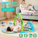 UMIKU Baby Gym Play Mats Baby Toys Tummy Time Mat Musical Activity Center for Newborn Infant Piano Babies Play Mat Music & Light Newborn Infant Gifts for Babies 0-3 6 9 12 Months Dinosaur Style by TinyTreasures Baby Boutique