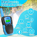 Vvinca Walkie Talkies Toys for Ages 5-7, Rechargeable Walkie Talkie Gifts for 3-12 Year Old Boy Girl with Flashlight 22CH 2 Way Radio 3 Mile Long Range for Adventure Game Camping Outdoor Hiking by TinyTreasures Baby Boutique