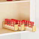 SpaceAid Bamboo Pull Out Spice Rack Organizer for Cabinet, Heavy Duty Slide Out Seasoning Kitchen Pantry Sliding Vertical Organization, 7.6" Wide, 3 Drawers(2" Wide), 1-Tier, Natural by CozyNest Decor