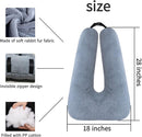 Travel Pillow Car Pillow Kid Car Sleeping The Sleeping Aid for Adults and Kids on Road Trips Kids Travel Pillow Gray by TinyTreasures Baby Boutique