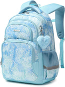 Cusangel Backpack for Girls Boys School Bookbags Kindergarten Elementary Lightweight Waterproof Multifunctional Large Capacity for kids(17 inch Fun Prints) by TinyTreasures Baby Boutique
