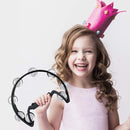 EastRock Tambourine,Metal Jingles Hand Held Percussion Half-Moon Tambourine and Egg Shakers for Kids, Adults, KTV, Party BLACK by TinyTreasures Baby Boutique